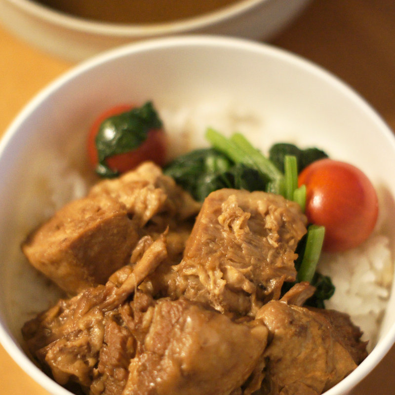 和だしスープカレー(豚赤味噌角煮)(てるなり)