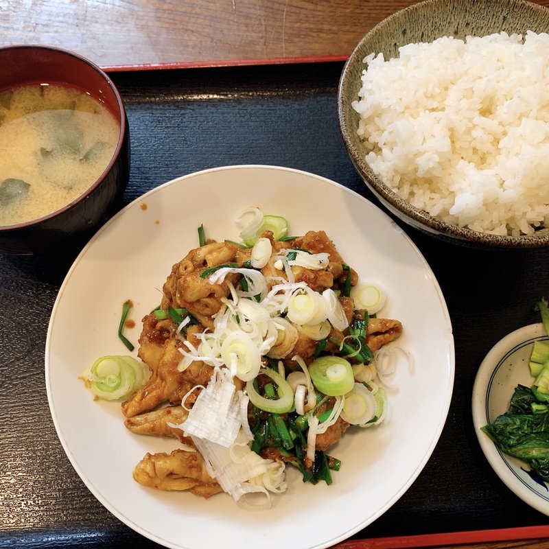 ホルモン炒め定食(いそ食堂 （食事処いそ）)
