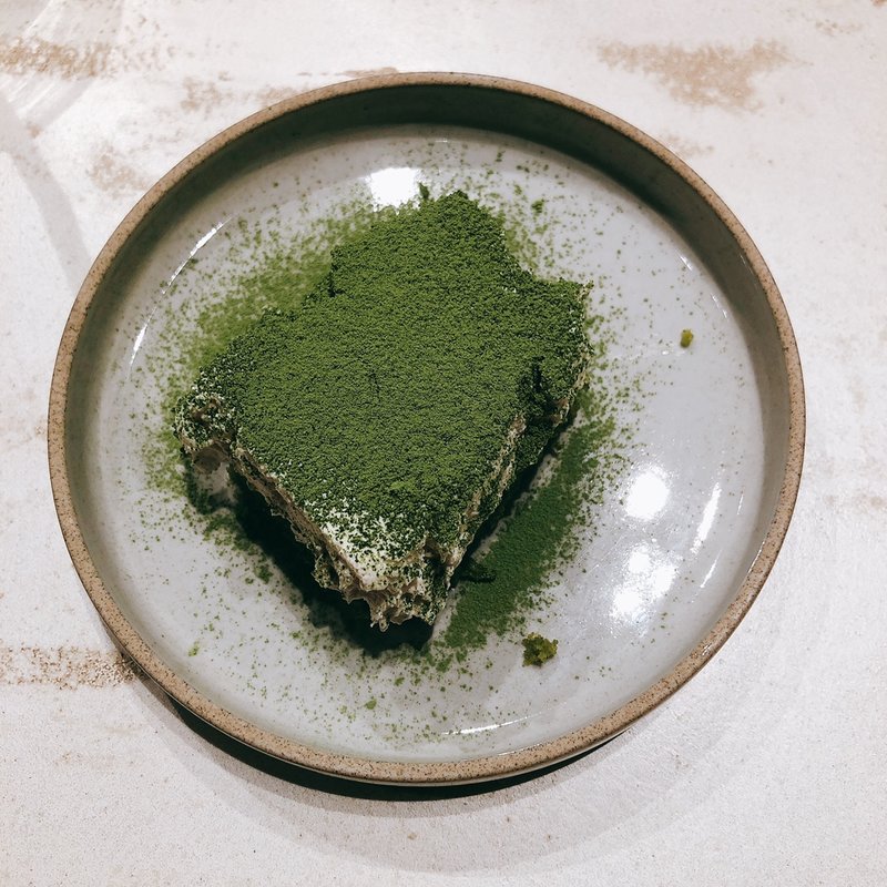 抹茶ティラミス(伊右衛門サロン渋谷ヒカリエ店)