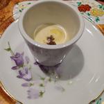 横浜産馬鈴薯と白トリュフのスープ(シェ・フルール横濱)