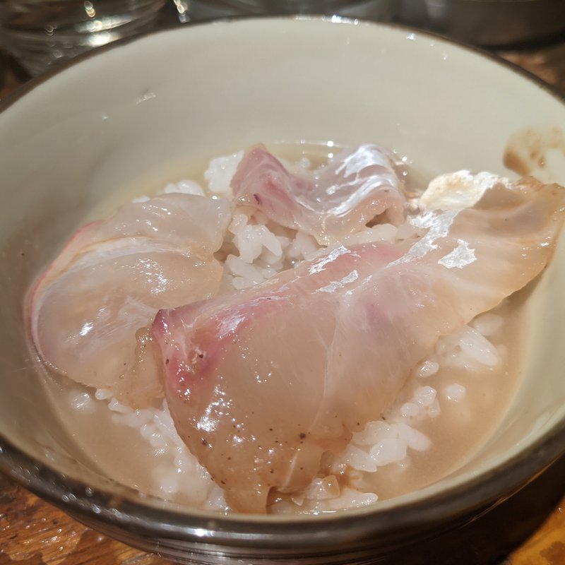 鯛茶漬け(魚屋がぶ)