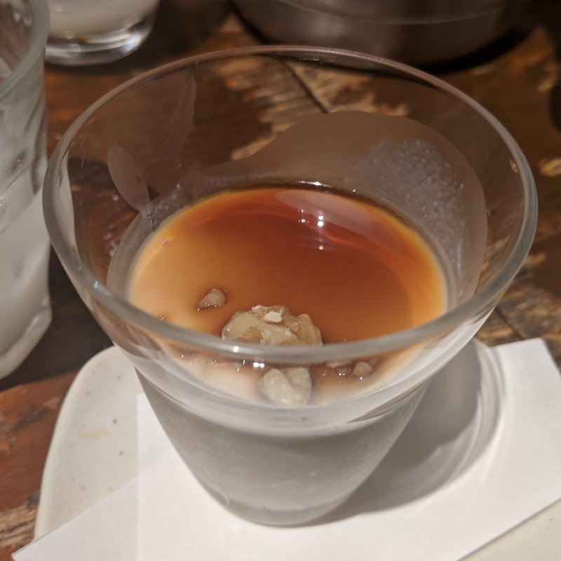 黒糖プリン(魚屋がぶ)