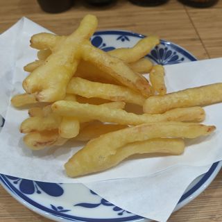 さきイカ天ぷら(加賀橋立港 海鮮料理にしの)