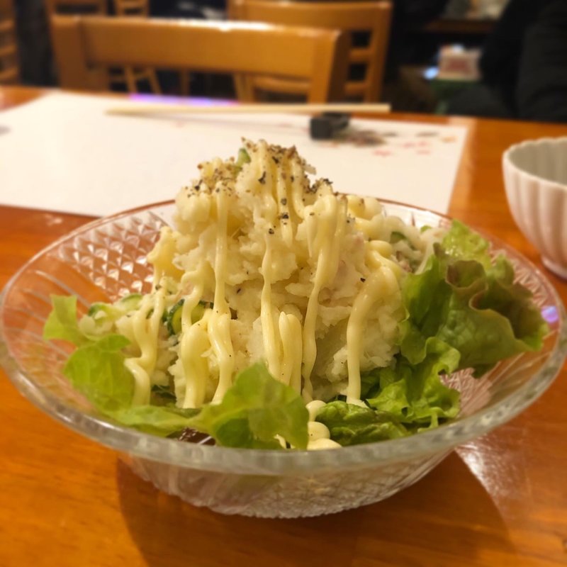 ポテトサラダ(寿司居酒屋 ゲゲゲの三丁目)
