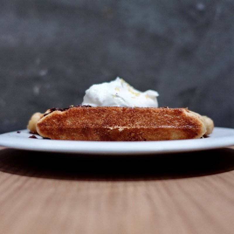 ワッフルプレート シナモンチョコレート(ブルーボトルコーヒー 清澄白河 ロースタリー＆カフェ （Blue Bottle Coffee）)