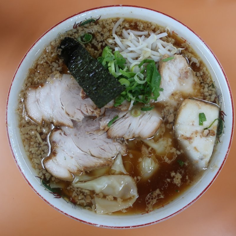 わんたんめん(濃口)(まいど)