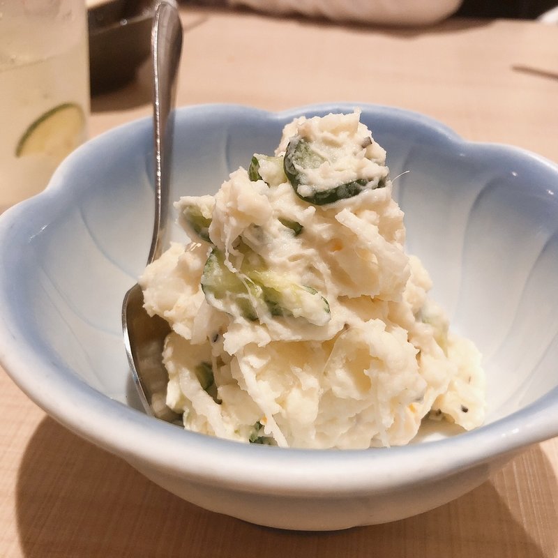 ポテトサラダ(大衆おっさんパラダイス モツの朝立ち)