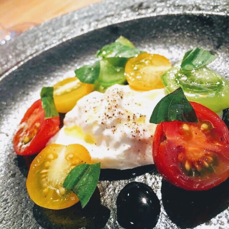 ブッラータ・トマト(清澄白河フジマル醸造所)