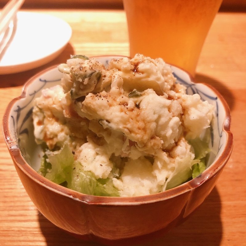 ポテサラ(真夜中食堂 鳥獣戯画 )