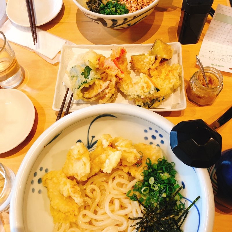 かしわ天うどん(志成)