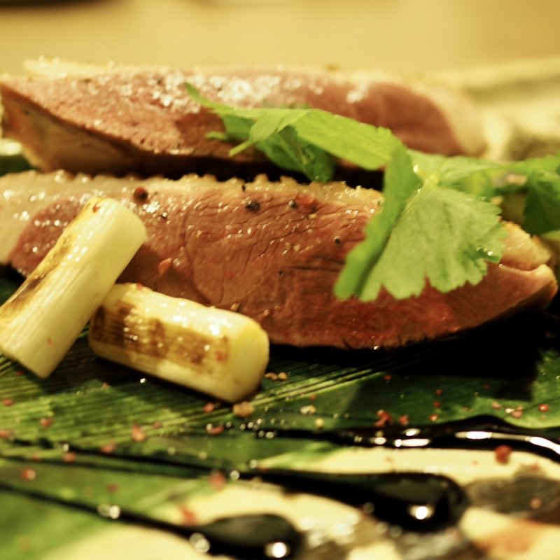 鴨のロティ(ぐるぐるねぎま)