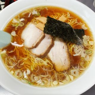 細麺醤油(中華そば　マル真 （まるしん）)