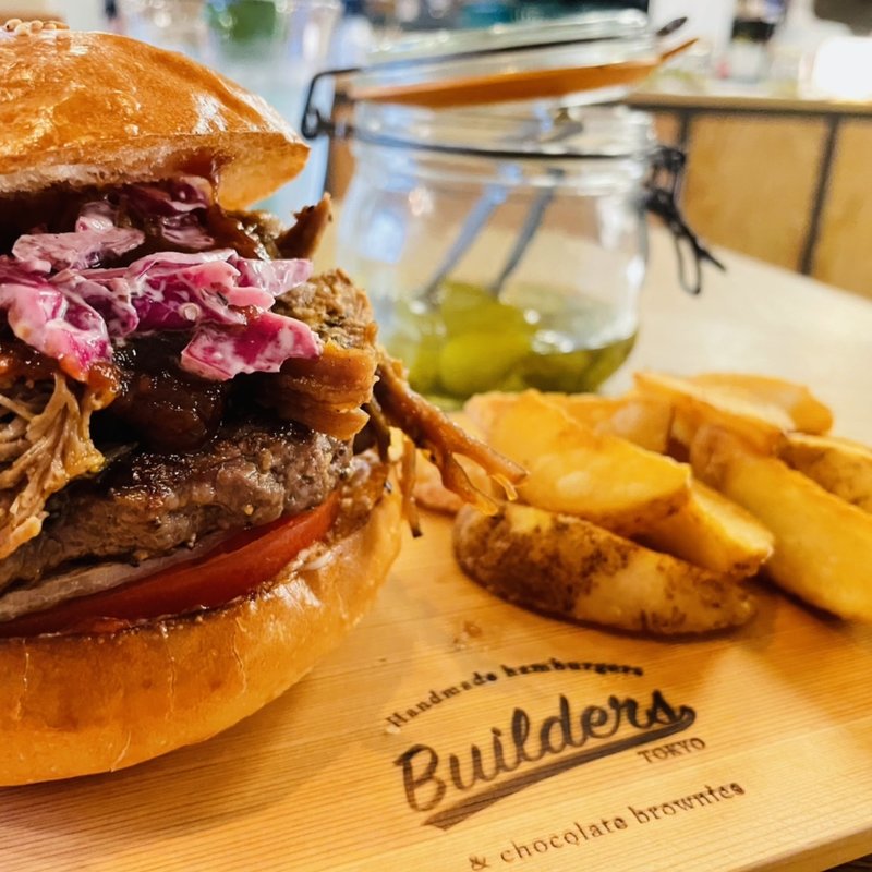 プルドポークバーガー(ビルダーズ （Builders）)