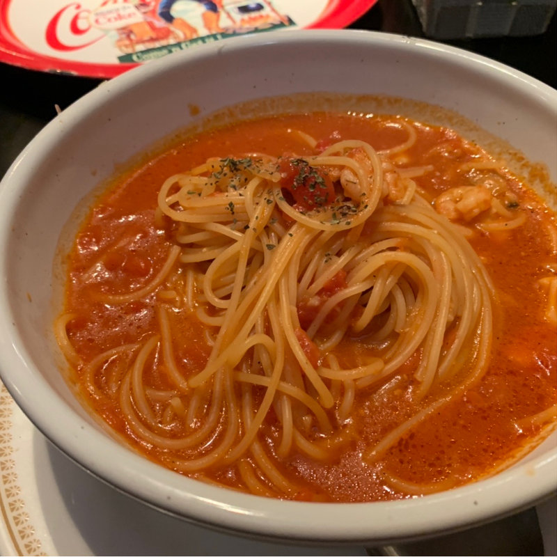 和風ペスカトーレ赤(るーぱんカフェ 北本店)