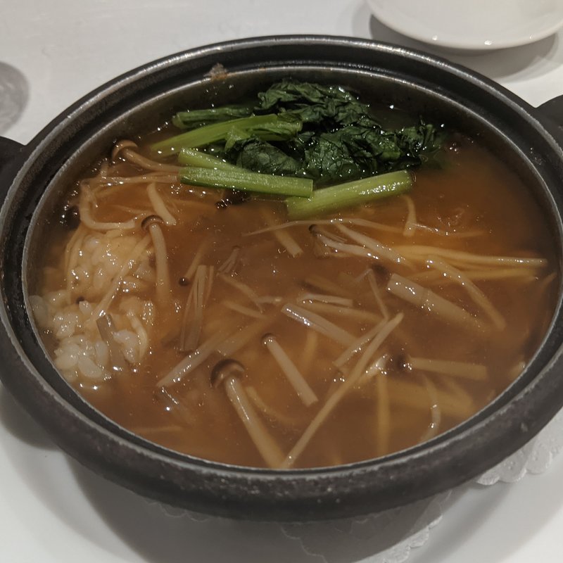 フカヒレ餡かけ御飯(大観苑)