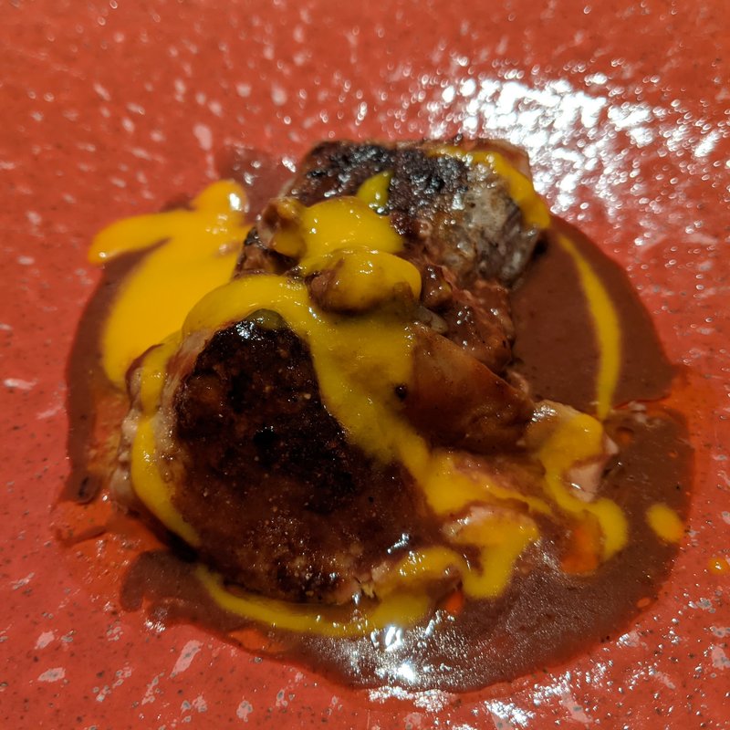 フォアグラソテー、うなぎ(ete)