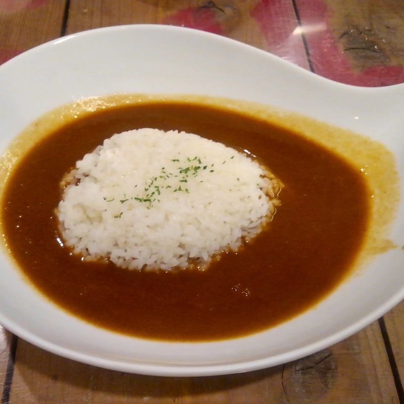 天然魚介出汁のスープカレー(地下の粋)
