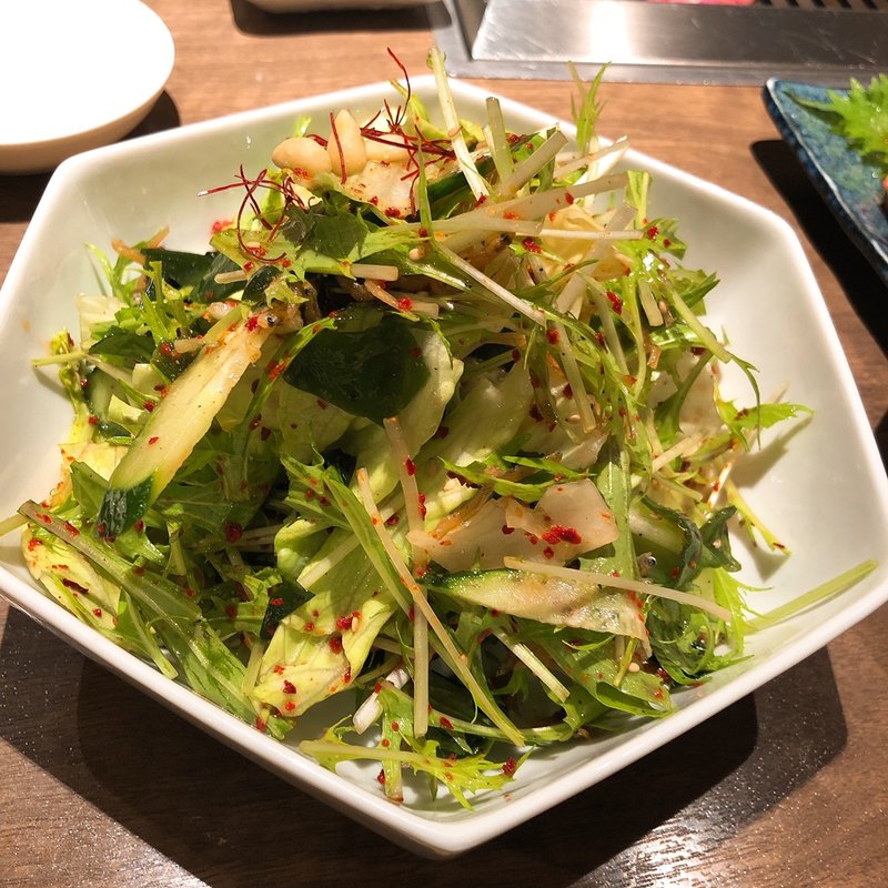 じゃこサラダ(さんか亭)