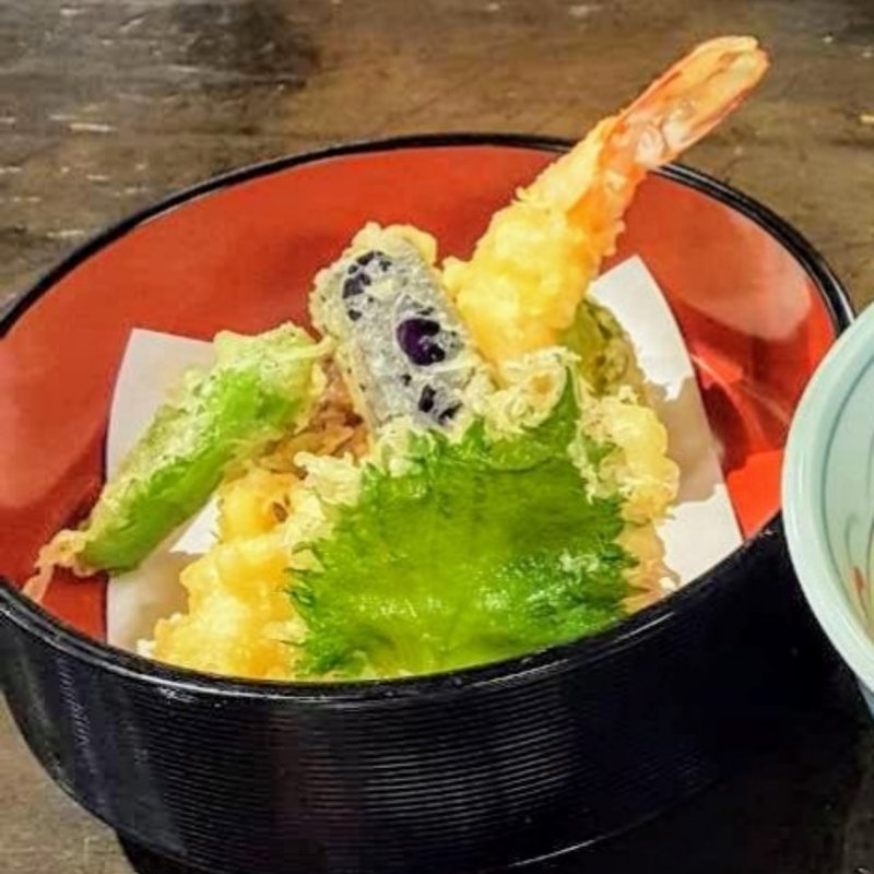 天かけそば(そばごちそう門前 （深大寺そば）)