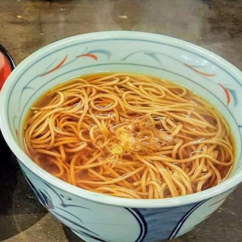 天かけそば(そばごちそう門前 （深大寺そば）)