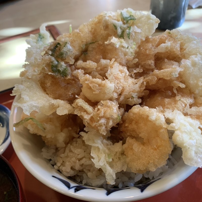かき揚げ天丼(まるきや )