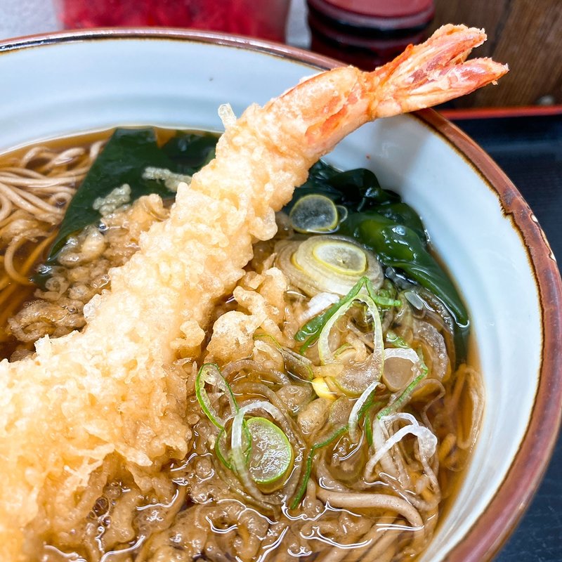 年越しえび天そば(立喰いそば 山吹)