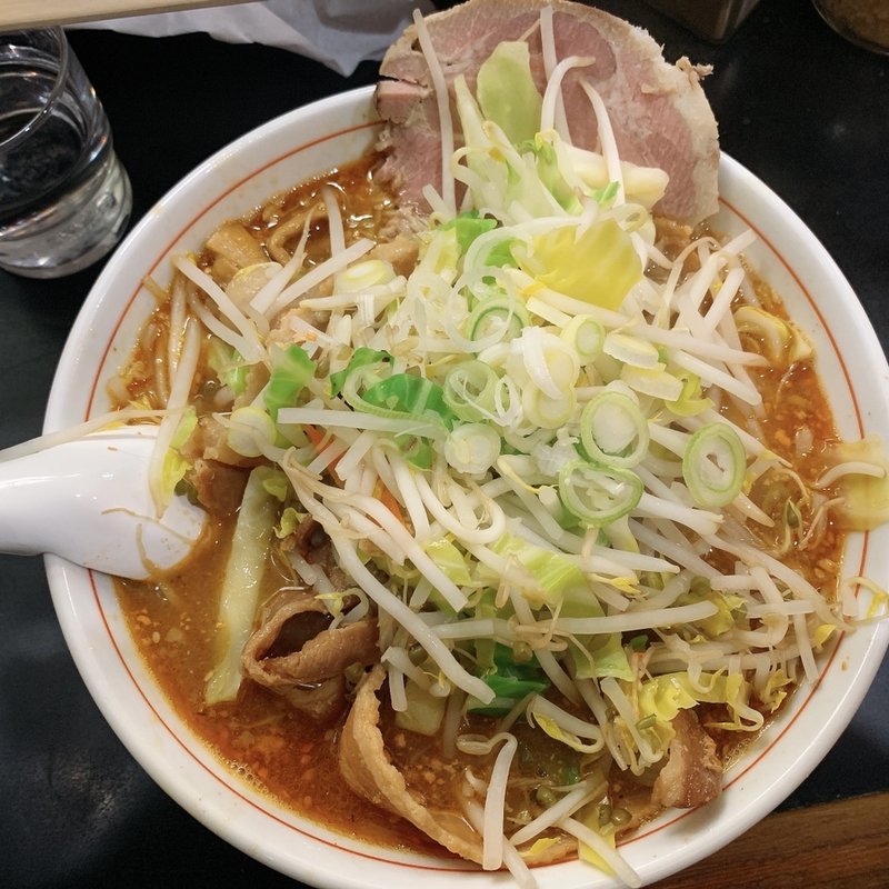 味噌ラーメン大盛り（あん肝）(一条流がんこ総本家分家荒木町)