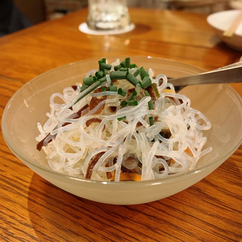 春雨サラダ(メシ酒場 鈴木ちゃん)