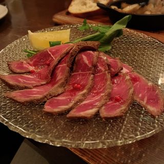 国産牛モモのカルパッチョ(KURA 中目黒店 （クラ）)
