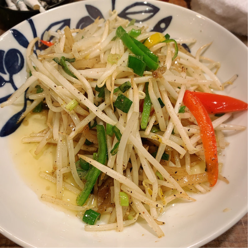 もやし炒め(恋のぼり)