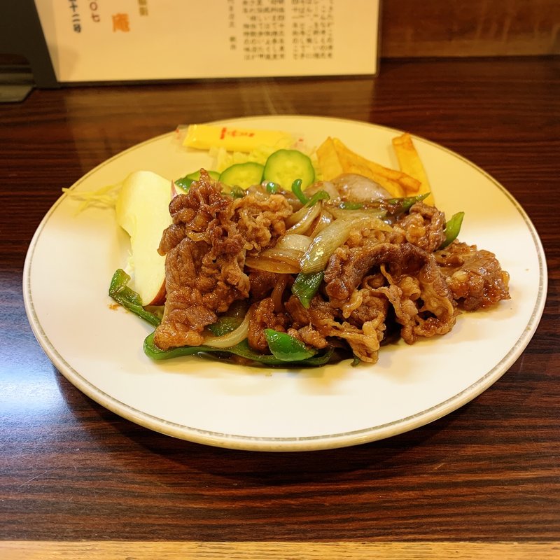 カルビー焼肉(蕎麦處 朝松庵)
