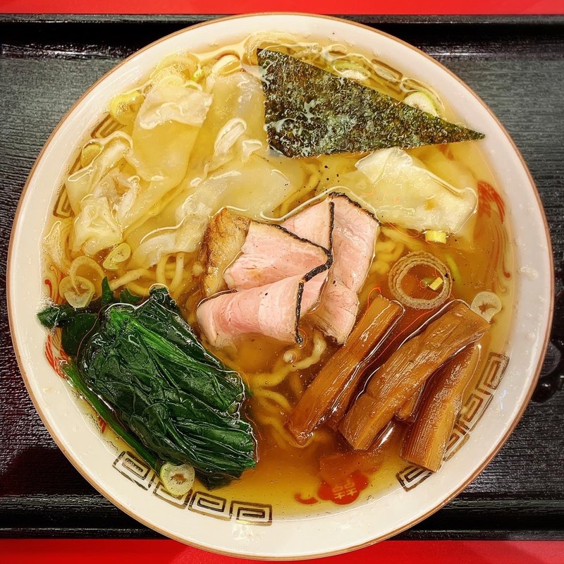 塩ワンタンメン(JikaseiMensho渋谷パルコ店)