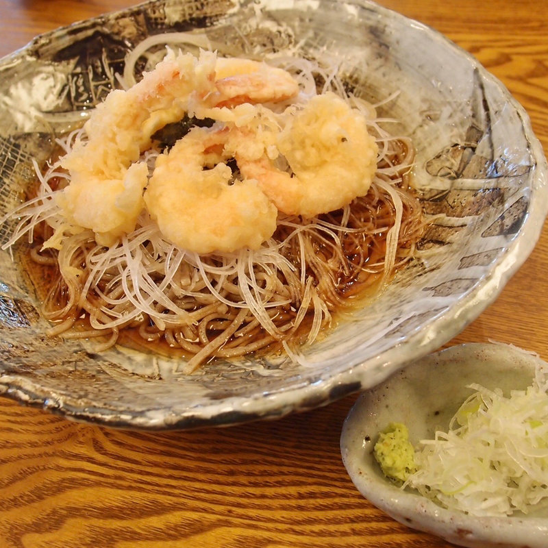 すずしろ天(そばの花 )