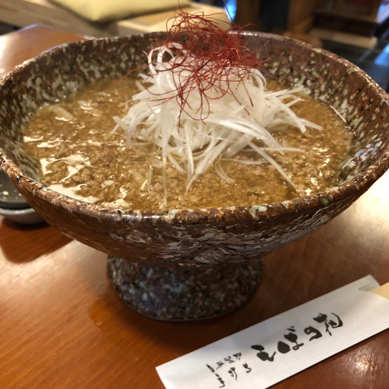 鴨そぼろ(そばの花 )