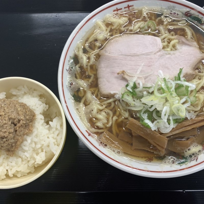 煮干しラーメン　朝限定(弘前大勝軒)