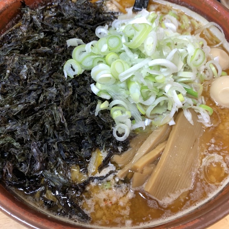 岩のり味噌ラーメン(やずや)