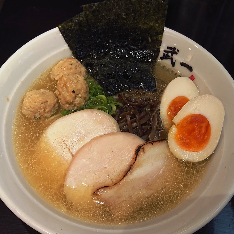 特製あご出汁鶏そば(麺屋 武一 アトレ川崎店)