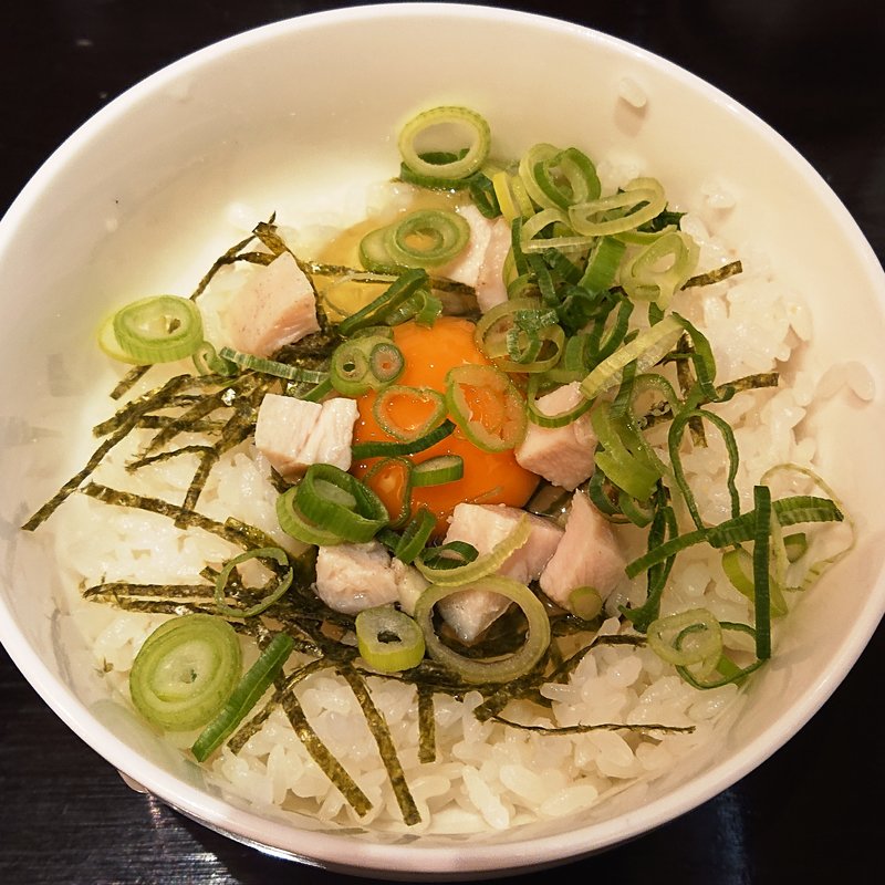 贅沢卵かけご飯(麺屋 武一 アトレ川崎店)