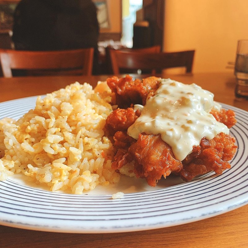 唐揚げ海老ピラフ(ハローコーヒー 清水店)