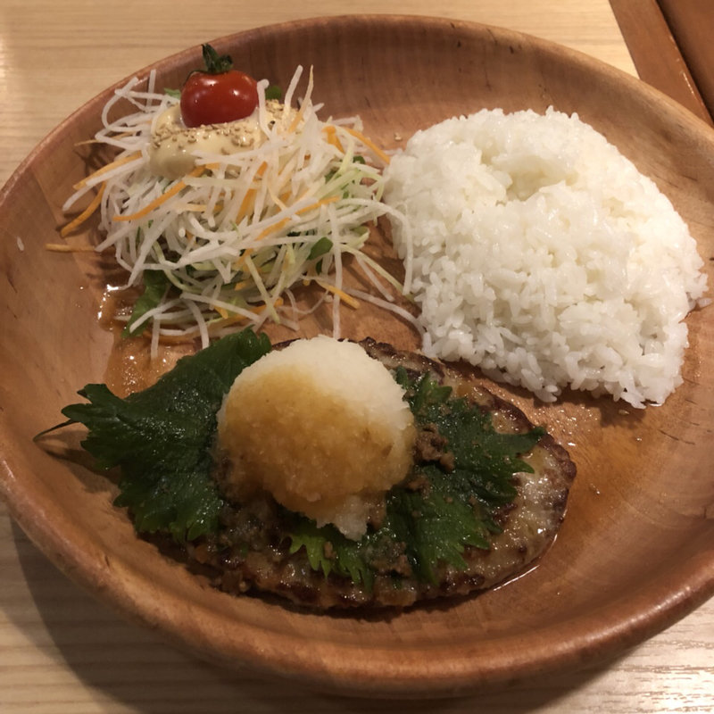 おろしそバーグディッシュ(びっくりドンキー 苫小牧東店)