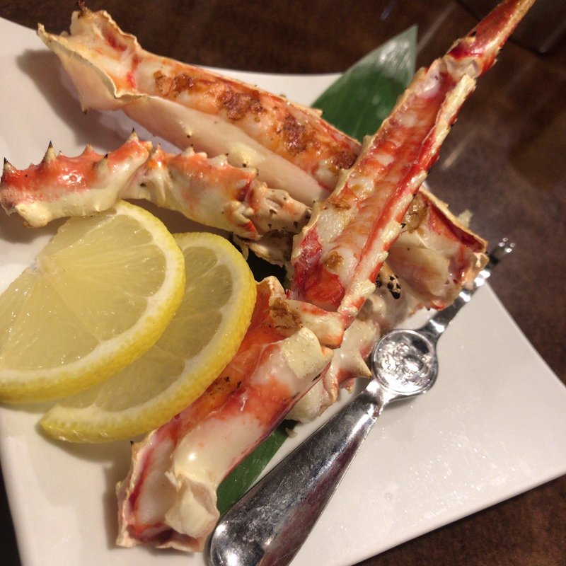 たらば足一本焼(海鮮処 函館山)