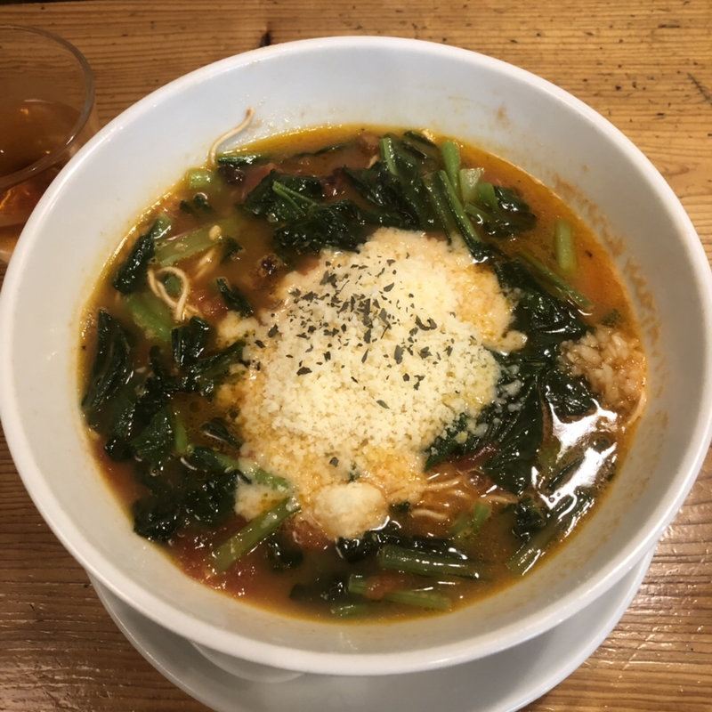 とまとらーめん　チーズトッピング(麺屋とまと 宮崎加納店 )