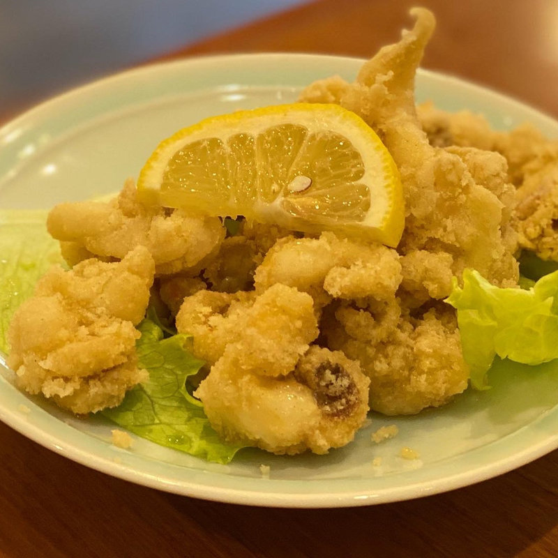 ゲソの唐揚げ(お食事処やまむら)