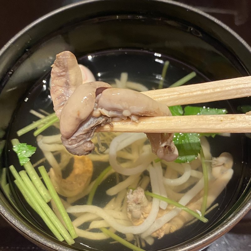 肝吸い(鰻 日本料理 大阪 竹葉亭 サウスゲートビル店)