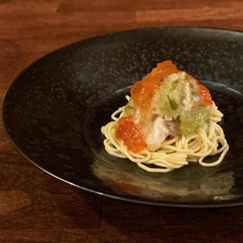 八咫烏x海老丸 真鯛のゴマ仕立て(海老丸らーめん)