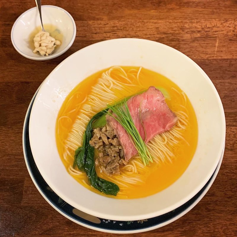 八咫烏x海老丸 新しい坦々麺(海老丸らーめん)