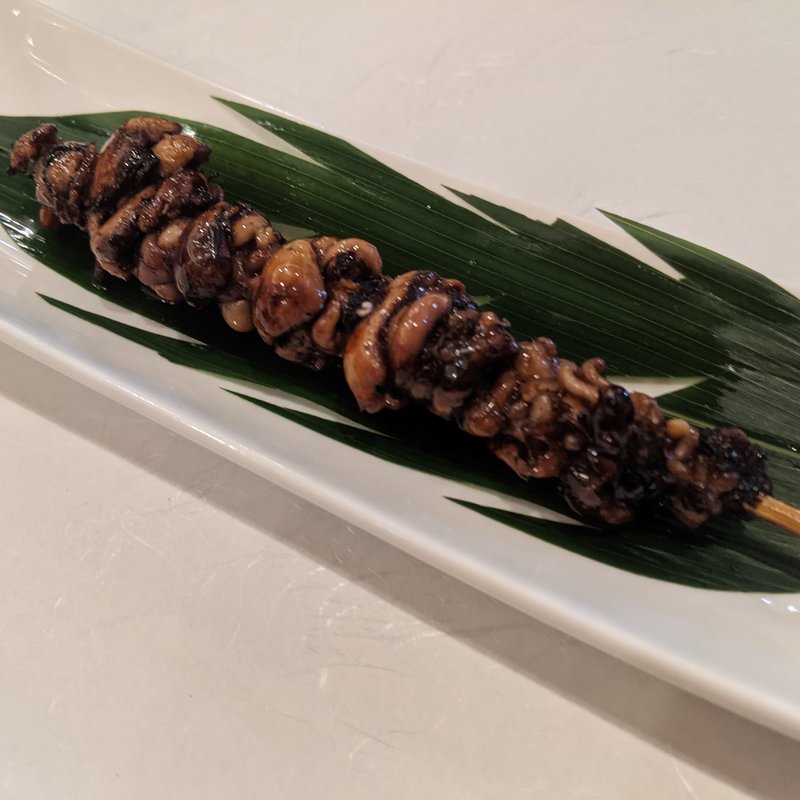 肝串焼き(入谷鬼子母神門前のだや （のだや）)