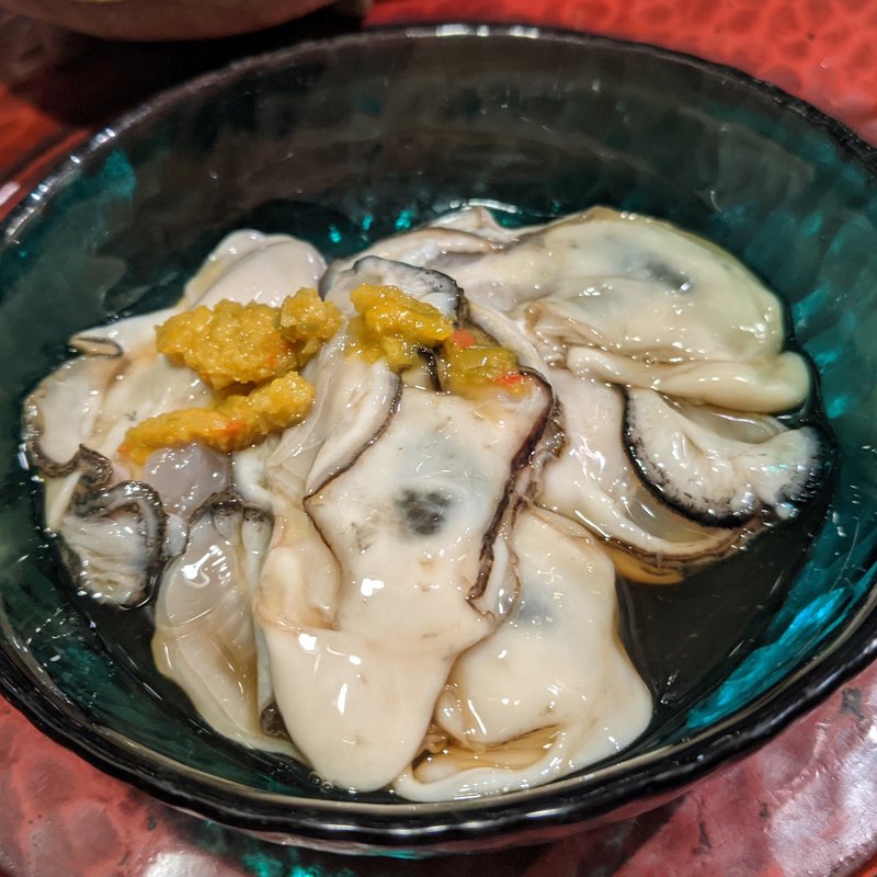 牡蠣ポン酢(狸穴)