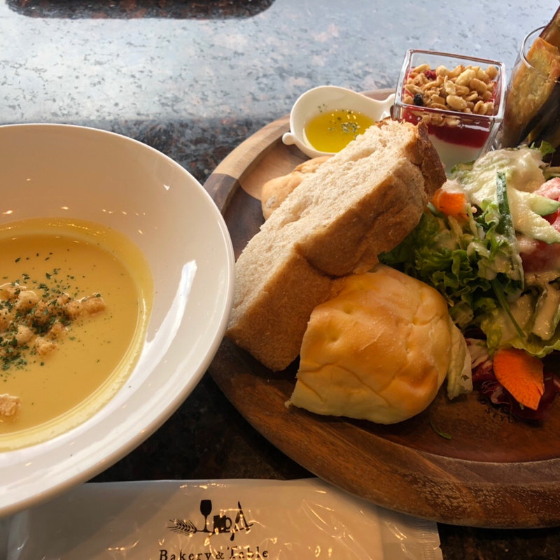 本日のスープセット(ベーカリーアンドテーブル箱根 （Bakery＆Table）)