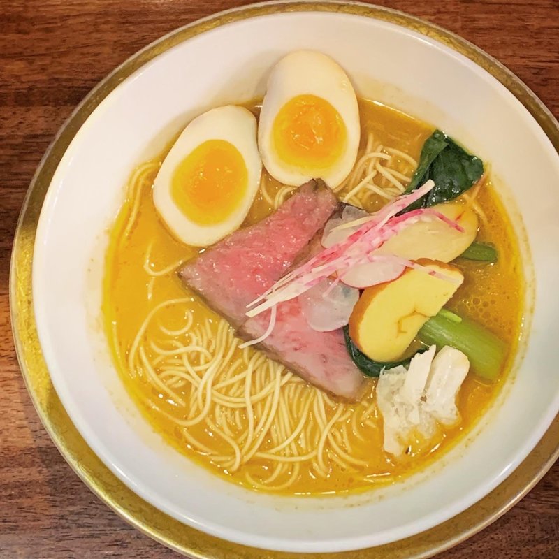 限定　飛騨牛辛味噌らーめん(海老丸らーめん)